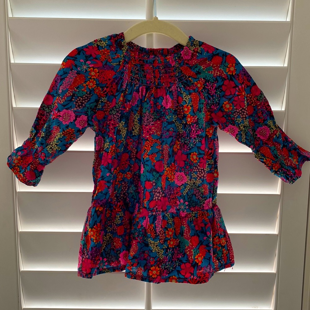 Peek Little Peanut blouse 12-18m